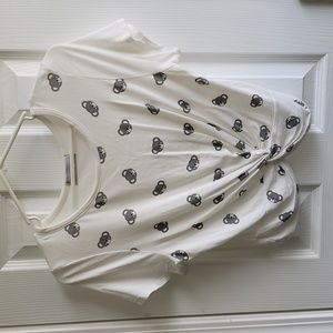 Women's Cropped Koala Top